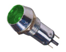 Signal Lamp W/LED-10mm-6~220V-Green