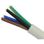 FLEXIBLE INSTALLATION CABLE H05VVF 4X25mm² WHITE