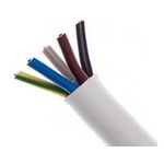 FLEXIBLE INSTALLATION CABLE H05VVF 5X10mm² WHITE