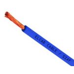 SILICONE CABLE 1Χ6mm² BLUE