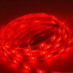 LED TAPE WATERPROOF PROFESSIONAL IP20 4.8W ME 60 LED 3528SMD/METER RED