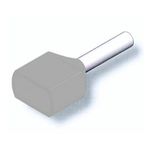 FLAT INSULATED TERMINAL WHITE ROHS 2Χ0,5mm