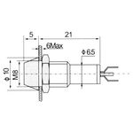 Signal Lamp W/LED-8mm-6~220V-Green