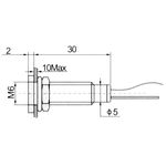 PANEL INDICATION LAMPS 6mm LED YELLOW 220VAC