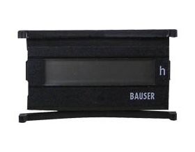 DIGITAL TIME COUNTER 24X48 24VAC/DC 50Hz FAST-ON 3800 BAUSER
