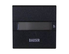 DIGITAL TIME COUNTER 48X48 24VAC/DC 50Hz FAST-ON 3801 BAUSER