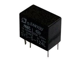 RELAY SUBMINIATURE 1P 12V DC 1A SYS-S-112L SANYOU