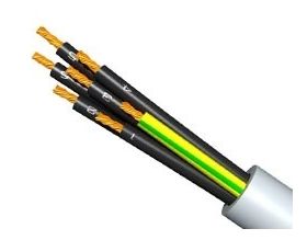 FLEXIBLE CABLE WITH NUMBERED CONDUCTORS YSLY-JZ 2X1mm²