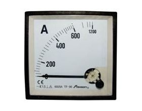 PANEL AMPEROMETER 96X96 AC WITH SHUNT 100/5