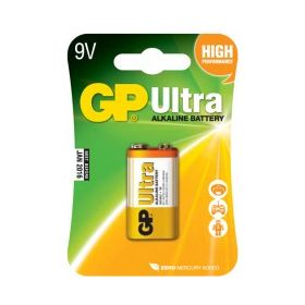 GP Ultra alkaline battery 9V - 6LR61
