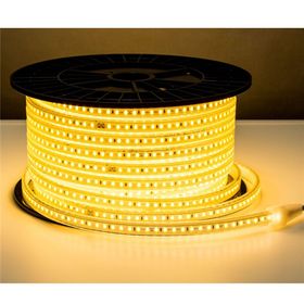 LED TAPE 230V/AC WATERPROOF IP44 10W WITH 120SMD 5730/METER WARM WHITE