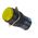 Indicator W/LED-16mm-220VAC-Yellow