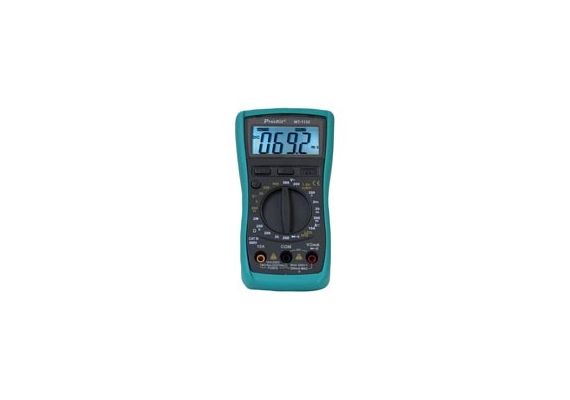 DIGITAL MULTIMETER BASIC & CASE & BUZZER & CAPACITY CONDENSER & LED TEST MT-1132 S/PRO