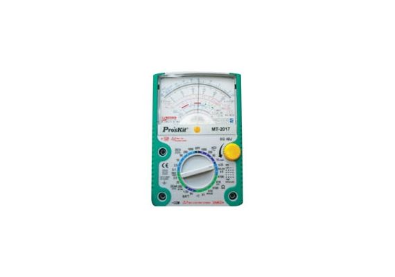 ANALOG MULTIMETER & CAPACITY CONDENSER & BUZZER & DIODE & TRANSISTOR MT-2017 T/PRO