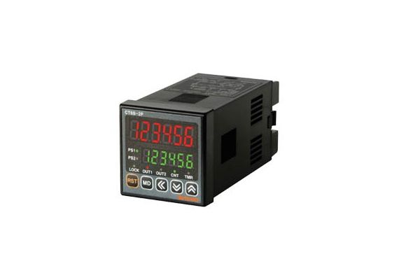 DIGITAL GAUGE TIMER 48X48 100-240VAC CT6S-2P4  AUTONICS