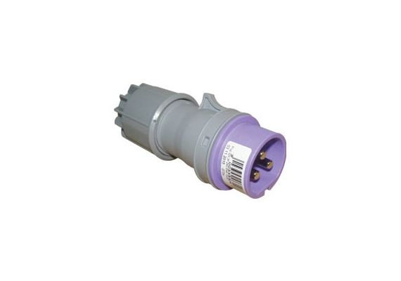 INDUSTRIAL MALE PLUG 2P 16A/24V IP67