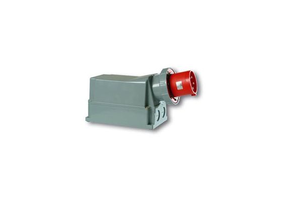 WALL SOCKET MALE 4P 125A 544-6  IP67 PCE