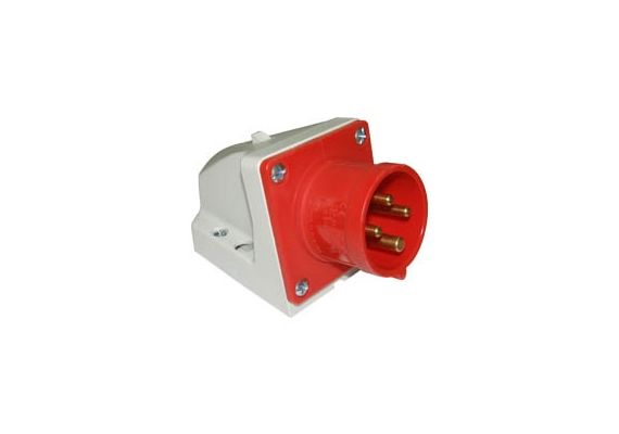 MALE WALL PLUG 4P 16A 514-6 IP44 PCE