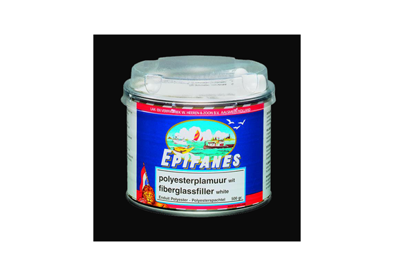 EPIFANES FIBERGLASS FILLER WHITE 500 GR