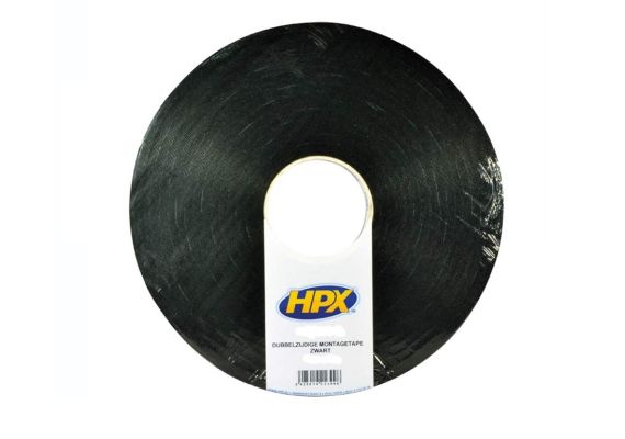 HPX - ΑΦΡΩΔΗΣ ΤΑΙΝΙΑ ΔΙΠΛΗΣ ΟΨΗΣ ΜΑΥΡΗ 19MM X 10M