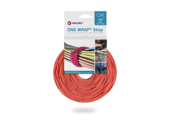 VELCRO ONE-WRAP STRAP ΠΟΡΤΟΚΑΛΙ (700) 13mm