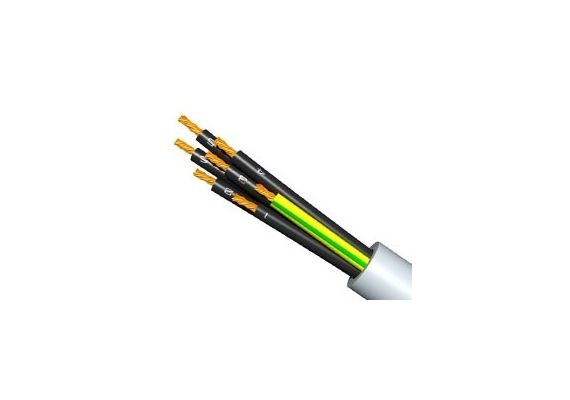 LEXIBLE CABLE WITH NUMBERED CONDUCTORS YSLY-JZ 3X4mm²