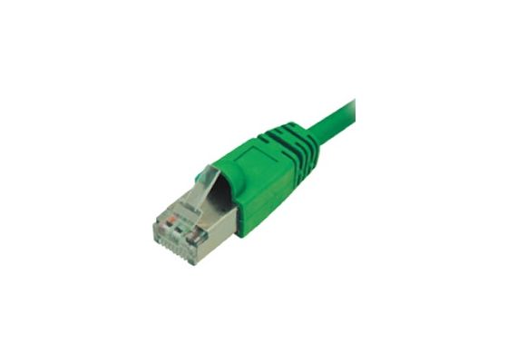 PATCH CORD CAT5e FTP 0.5m ΠΡΑΣΙΝΟ