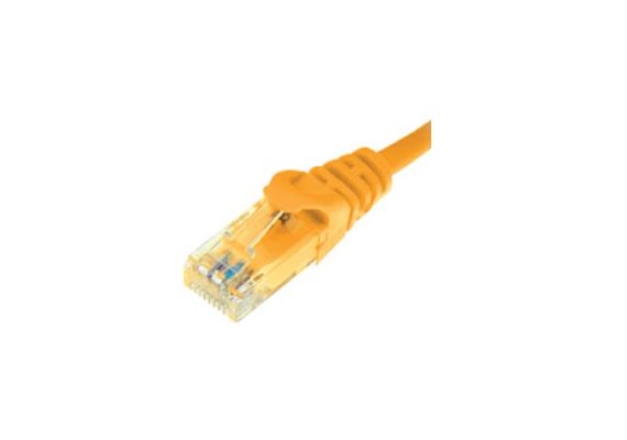 PATCH CORD CAT6 UTP 1.0m ΚΙΤΡΙΝΟ DATA