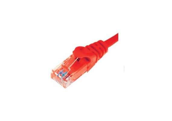 PATCH CORD CAT6 UTP 5.0m RED DATA