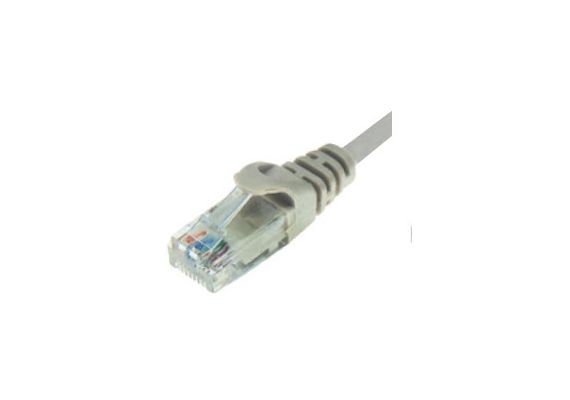 PATCH CORD CAT6 UTP 1.0m ΓΚΡΙ DATA