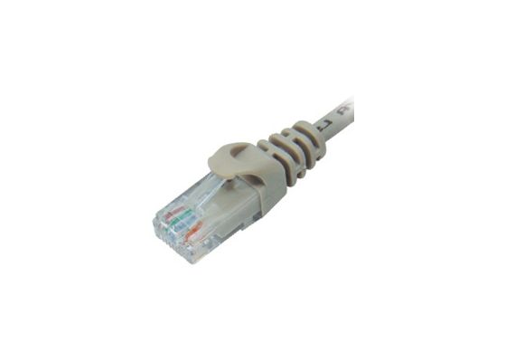 PATCH CORD CAT5e UTP LSZH 5.0m ΓΚΡΙ DATA