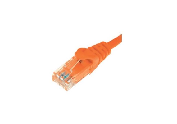 PATCH CORD CAT6 UTP 0.5m ΠΟΡΤΟΚΑΛΙ