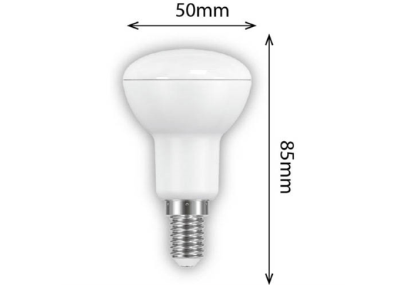 Ε14 Λάμπα Led Bulb R50 6W Θερμό Λευκό