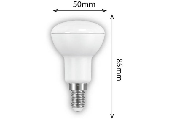 Ε14 Λάμπα Led Bulb R50 6W Φυσικό Λευκό