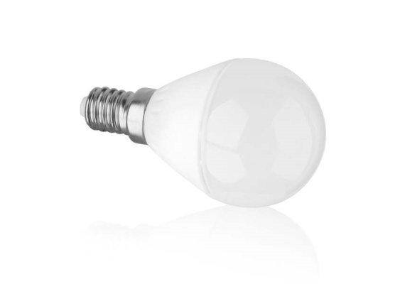 LED SPHERICAL LAMP G45 Ε14 6W COLD WHITE
