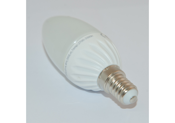 Λάμπα Led Κερί E14 4W Φυσικό λευκό