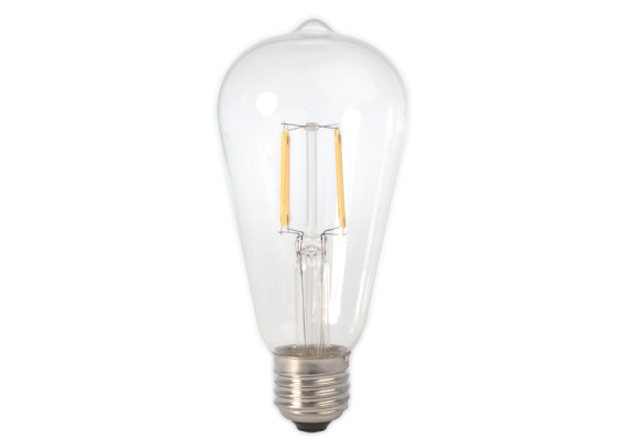 Filament E27 Λάμπα Led ST64 4W 400Lm Θερμό λευκό