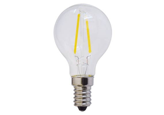 Filament E14 Λάμπα Led G45 2W 200Lm Φυσικό λευκό