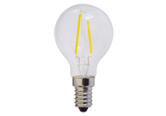 Filament E14 Λάμπα Led G45 4W 400Lm Ψυχρό λευκό