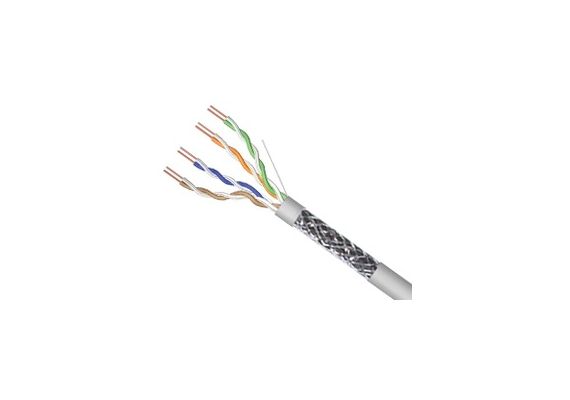 ΚΑΛΩΔΙΟ LAN CAT7 SFTP 4P ΜΟΝΟΚΛΩΝΟ LSFRZH BC 1000m AMP
