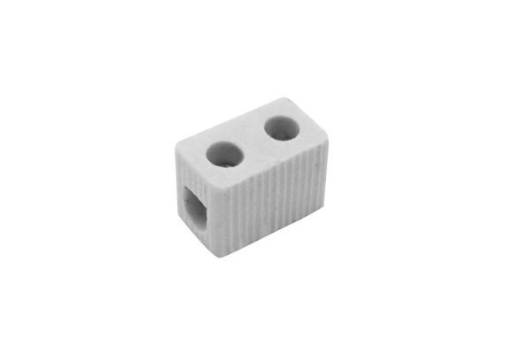 PORCELAIN TERMINAL BLOCK 10A 1P 8-10mm² 600°C 1012