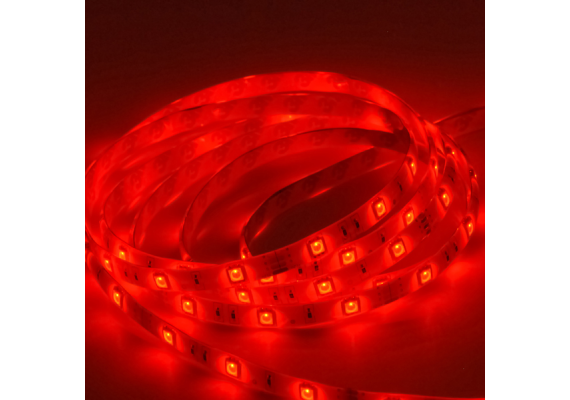 LED TAPE WATERPROOF PROFESSIONAL IP20 4.8W ME 60 LED 3528SMD/METER RED