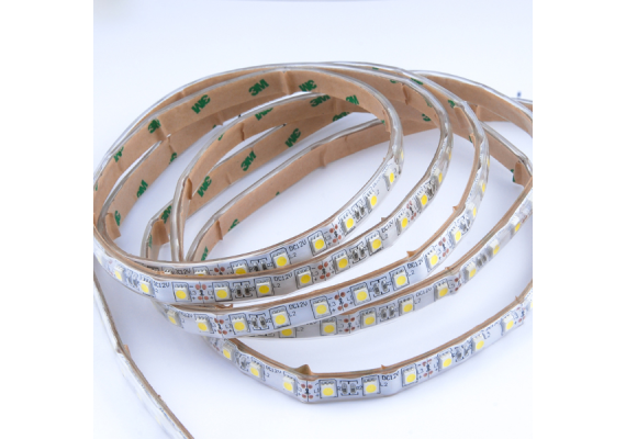 ΤΑΙΝΙΑ LED ΑΔΙΑΒΡΟΧΗ IP54 14.4W ME 60 LED 5050smd/ΜΕΤΡΟ ΘΕΡΜΟ ΛΕΥΚΟ