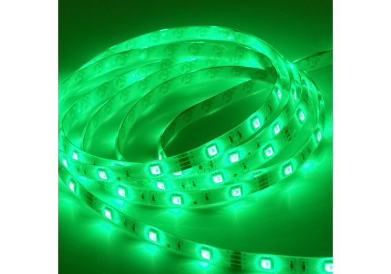 LED TAPE WATERPROOF IP20 4.8W ME 60 LED 3528SMD/METER GREEN