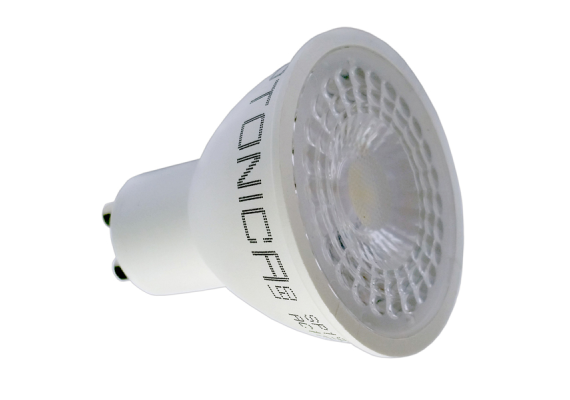 Dimmable Λάμπα SMD Led spot GU10 38° 7W Θερμό Λευκό