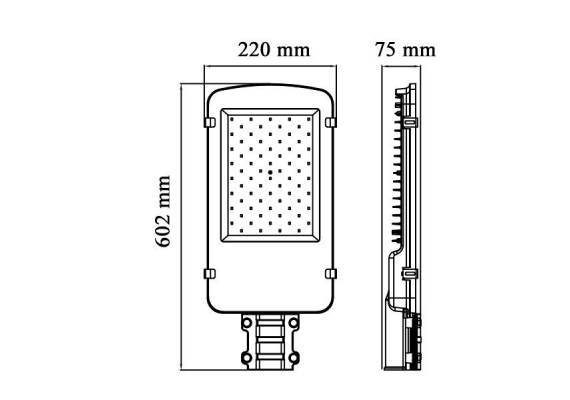 LED ΦΩΤΙΣΤΙΚΟ ΔΡΟΜΟΥ 100W IP65 6000K