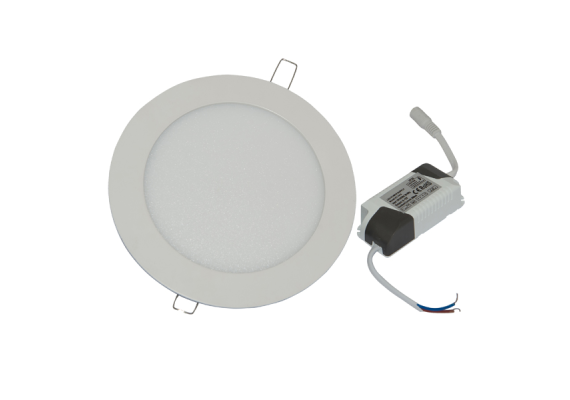 LED MINI PANEL ROUND FLUSH MOUNTED 6W NATURAL WHITE