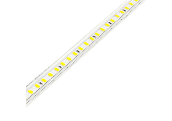 Ταινία Led 230V/AC Αδιάβροχη IP44 10W με 120smd 5730/μέτρο Ψυχρό λευκό