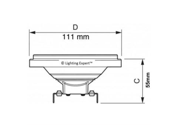 Λαμπτήρας Led AR111 30° 15W Φυσικό λευκό
