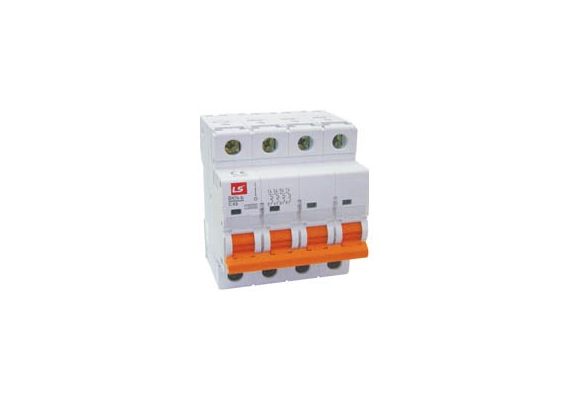 DIN RAIL BKN 4P C16A 6kA 400VAC LG